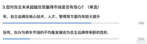 自主增幅连超合资   未来“逆袭”被市场看好