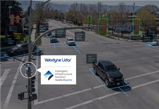 前瞻技术,Velodyne Lidar,智能基础架构解决方案,弱势道路使用者