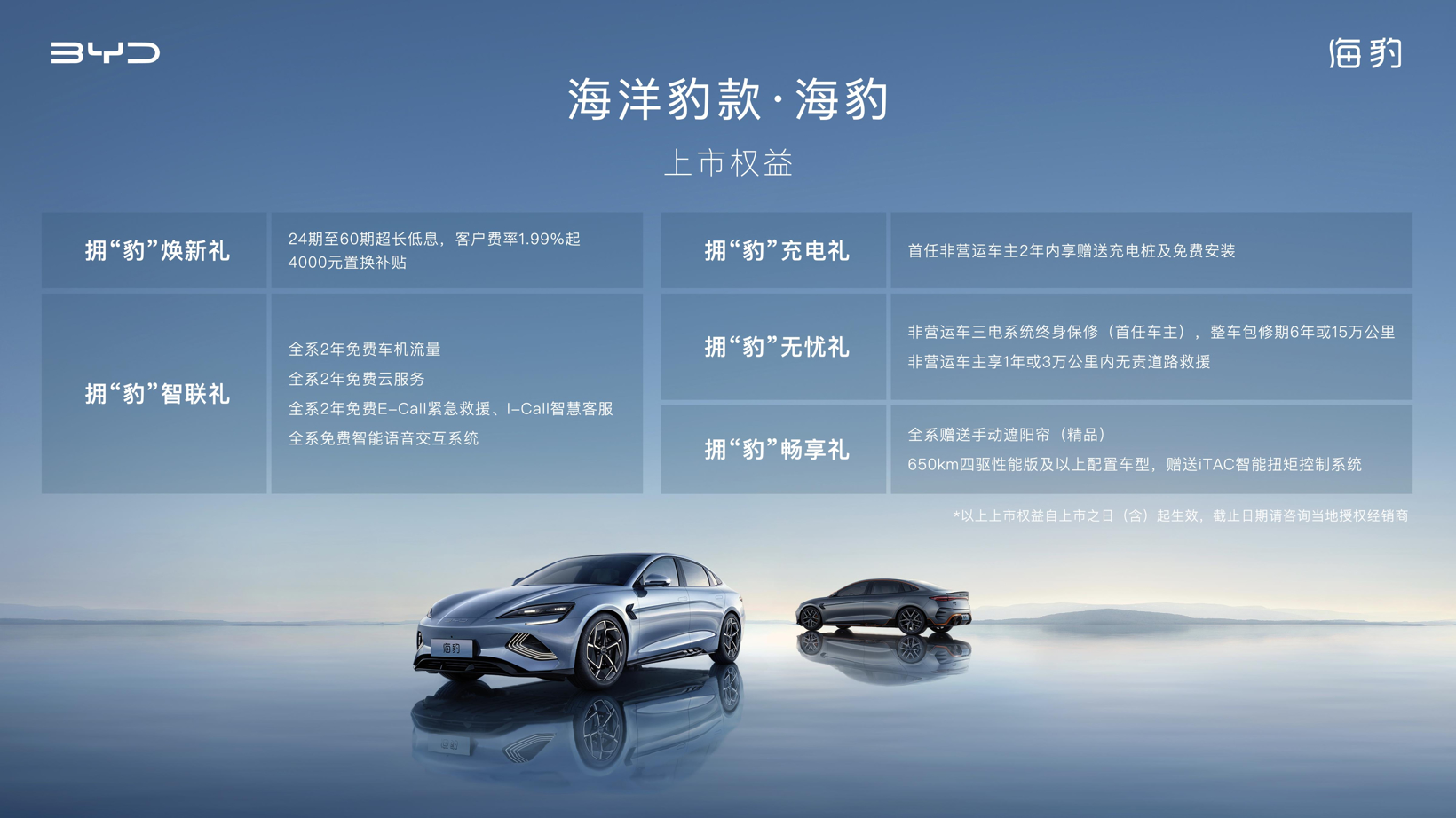 比亚迪海豹20.98万元起售，8月开启交付