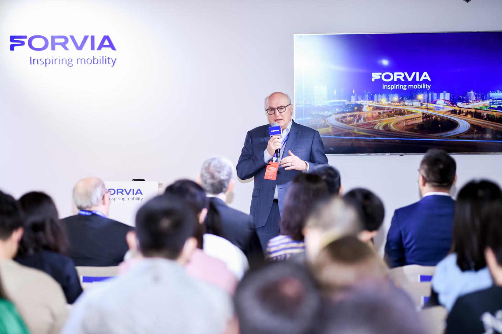 2023 上海车展，FORVIA佛瑞亚集团期待与中国携手共进同发展