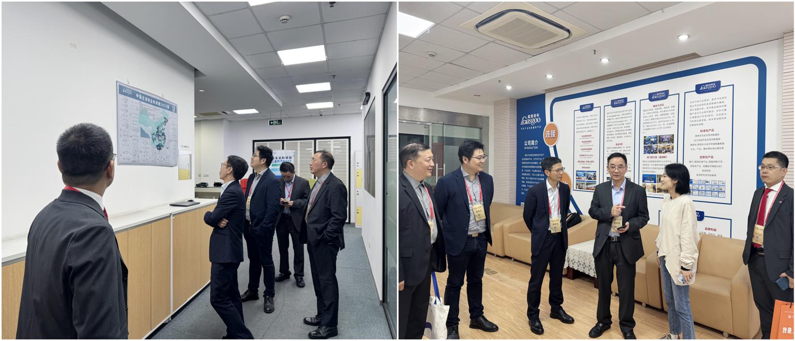 北美、英国、法国华人汽车工程师协会和奥中科技协会各会长来访盖世汽车