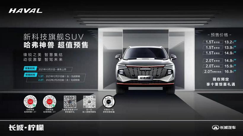 哈弗神兽先享官全国同步提车掀热潮