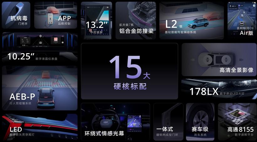 售价12.57—17.07万元，“新三好SUV”吉利博越L上市