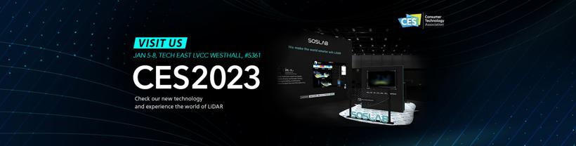 SOSLAB将参展CES 2023 展示车灯中的3D固态激光雷达ML-X