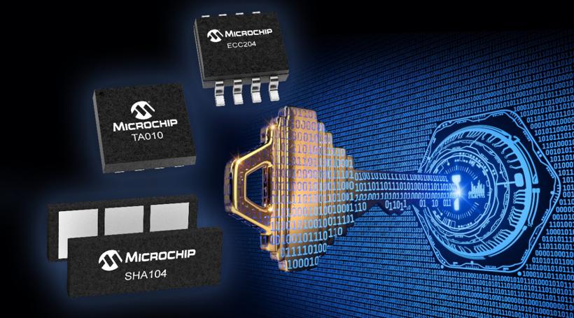 Microchip扩展其安全认证IC产品组合