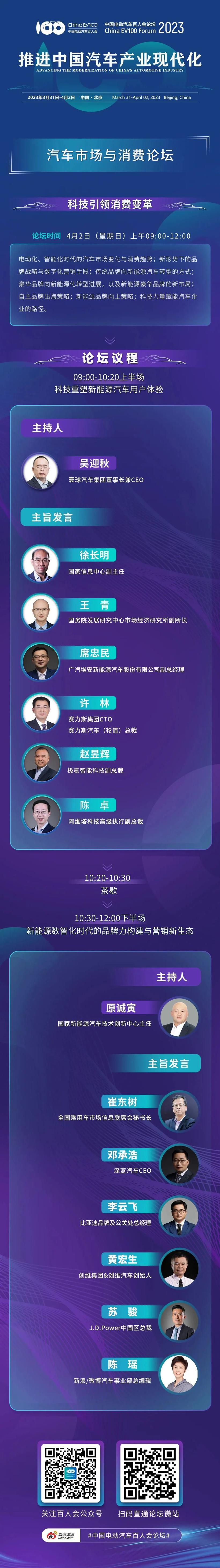百人会论坛2023全议程重磅首发