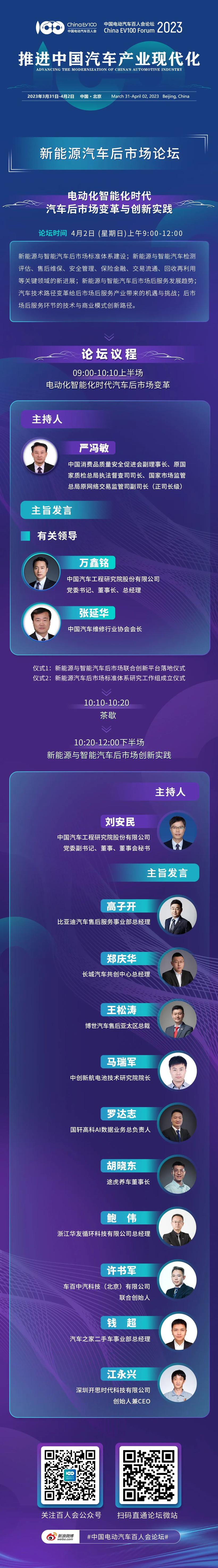百人会论坛2023全议程重磅首发