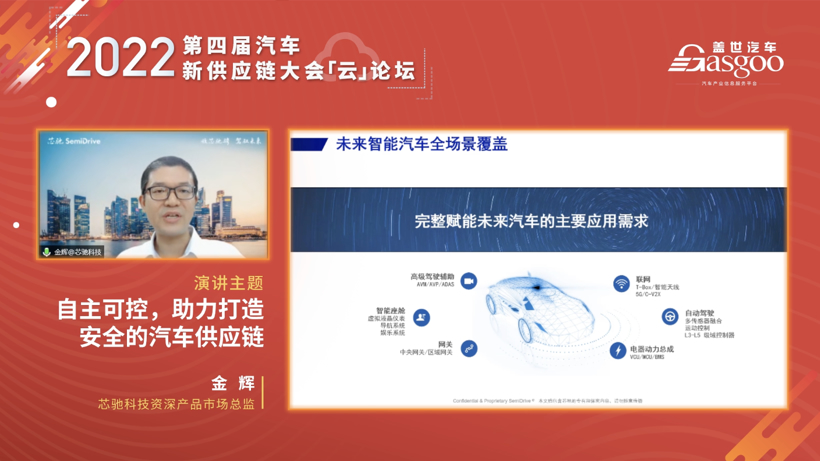 盖世汽车2022第四届汽车新供应链大会云论坛圆满结束