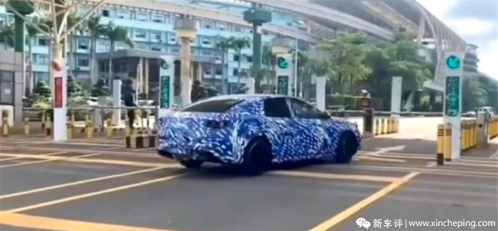 年轻化的比亚迪汉？搭载DM-i混动，比亚迪驱逐舰07谍照