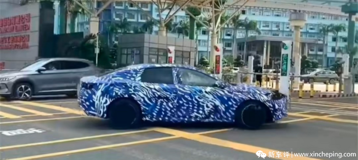 年轻化的比亚迪汉？搭载DM-i混动，比亚迪驱逐舰07谍照