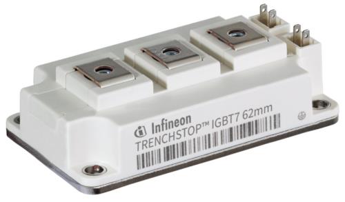 英飞凌推出1200V 62mm IGBT7系列产品，可用于电动车充电
