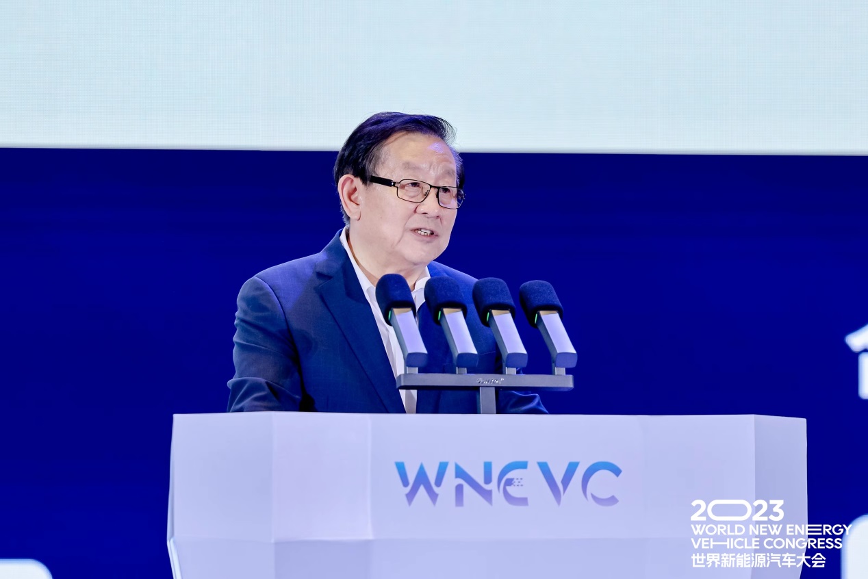 WNEVC 2023 | 中国科协主席、世界新能源汽车大会主席万钢：创新引领、跨界协同，共建新能源汽车产业发展新生态