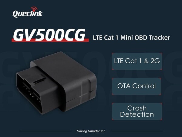 移为通信推出全新OBD跟踪器GV500CG 提供可靠的多功能解决方案