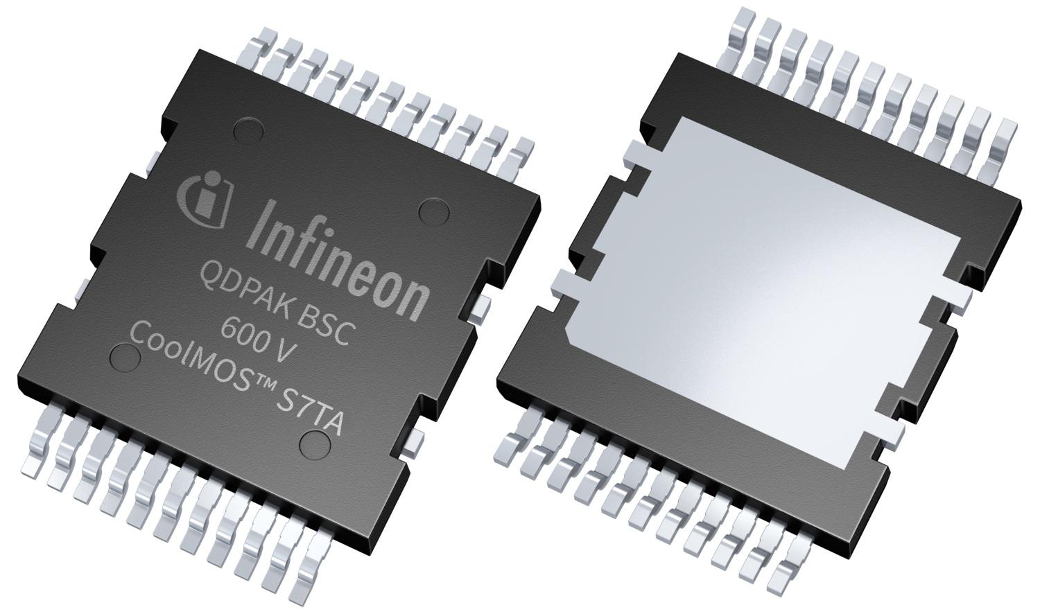 英飞凌推出600 V CoolMOS™ S7TA超结MOSFET 适用于汽车电源管理应用