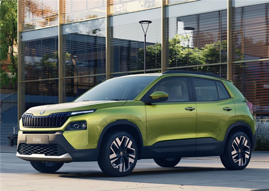 定位小型SUV 斯柯达Kylaq官图正式发布