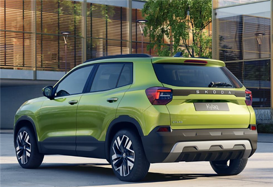 定位小型SUV 斯柯达Kylaq官图正式发布