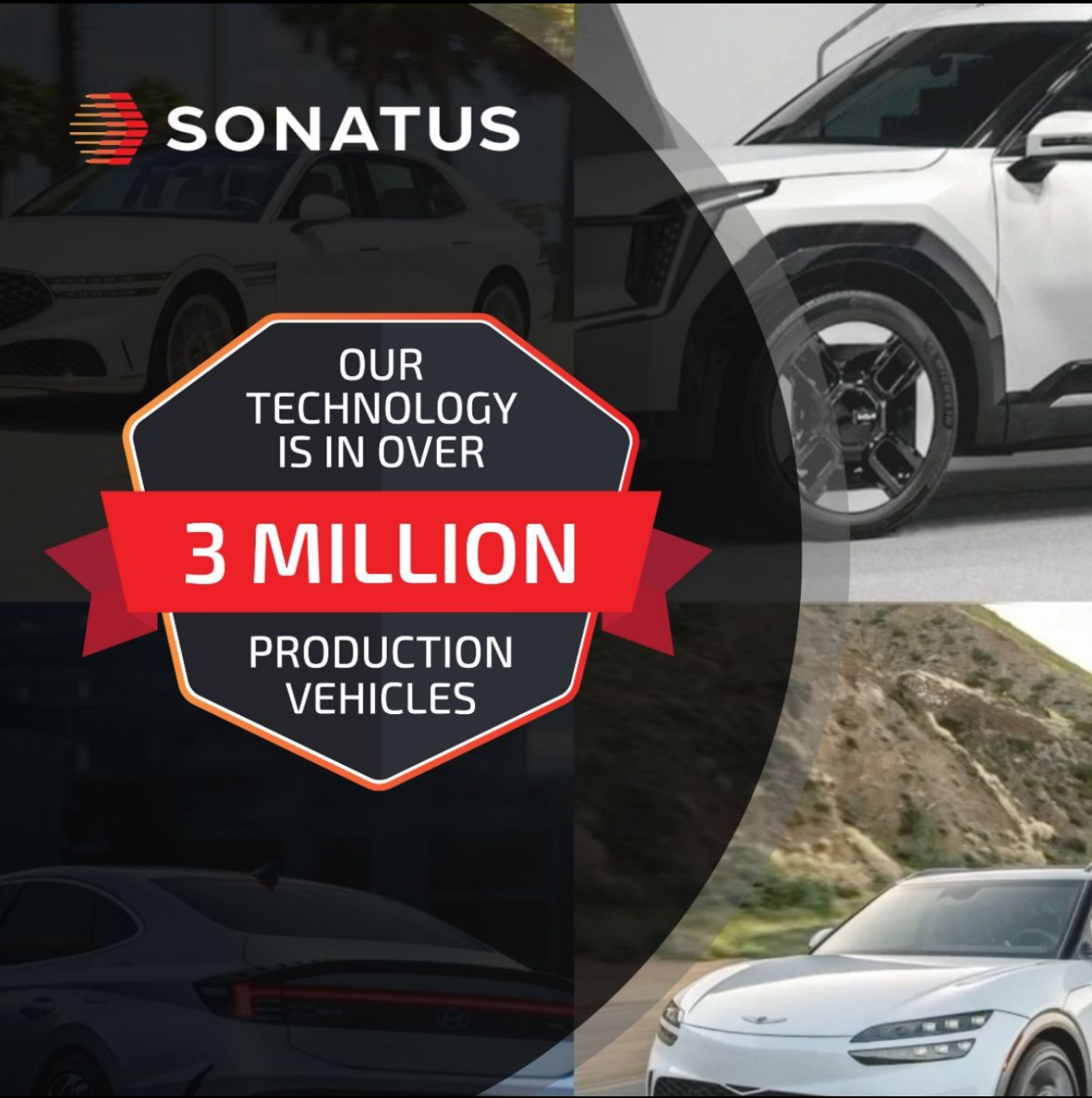 SONATUS量产里程碑：300万台！