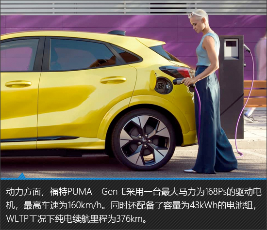 纯电小型SUV新宠儿 福特PUMA Gen-E新车图解