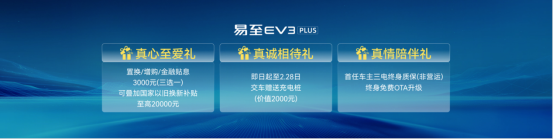 6.28万元 江铃新款羿驰05和易至EV3 PLUS上市