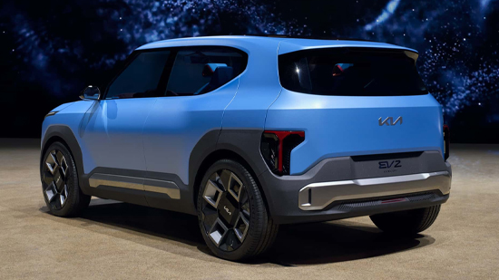 定位纯电小型SUV 起亚EV2概念车发布