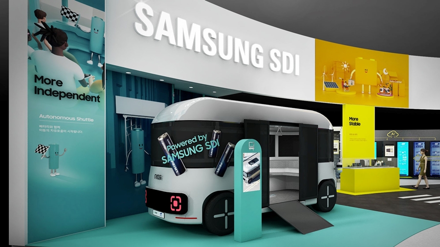 Autonomous a2z和三星SDI展示韩国L4级自动驾驶汽车ROii