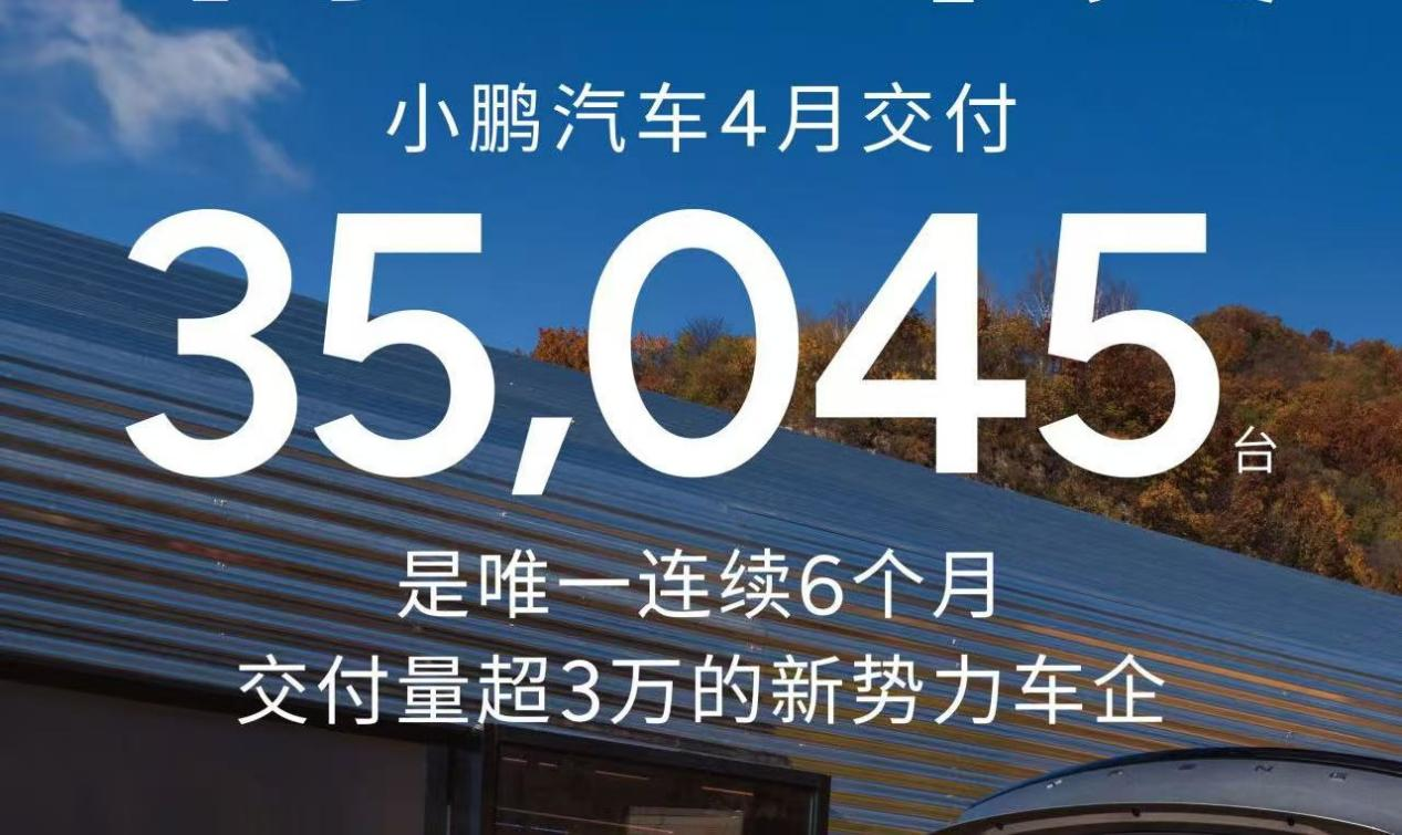 新势力4月销量分析：“零小理”格局进一步巩固，小米依旧坚挺